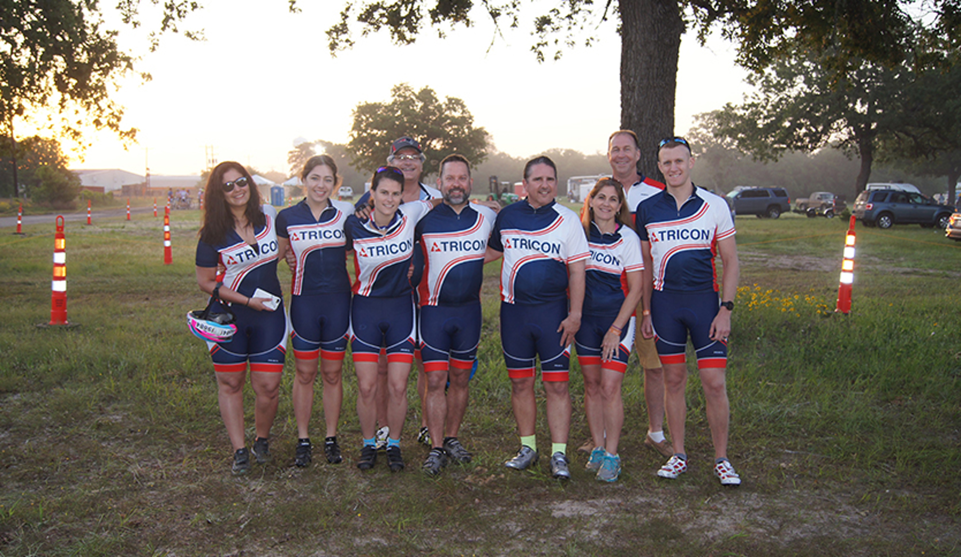 Tricon Cares Bp Ms 150 Team Photo In Sports Gear