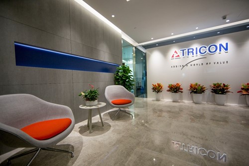 Tricon Energy new China office reception area