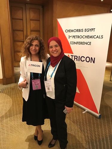Tricon team at ChemOrbis Egypt Petrochemical Conference